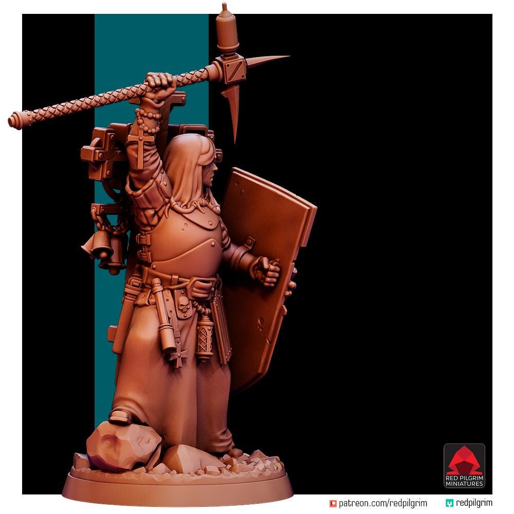 Trench Prophet - Red Pilgrim Miniatures