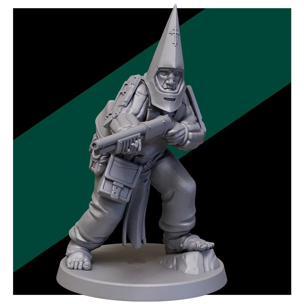 Trench Pilgrims - Red Pilgrim Miniatures