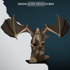 Aegean Elf Prince on Dragon - Highlands Miniatures