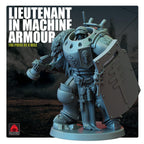 Lieutenant in Machine Armour - Red Pilgrim Miniatures