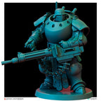 Heavy Mech Infantry 2 - Red Pilgrim Miniatures