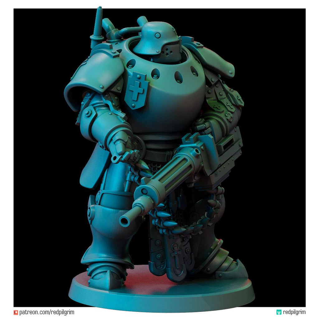Heavy Mech Infantry 2 - Red Pilgrim Miniatures