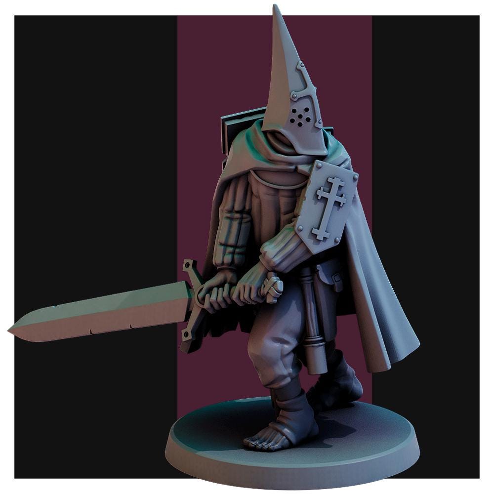 Pilgrims - Red Pilgrim Miniatures