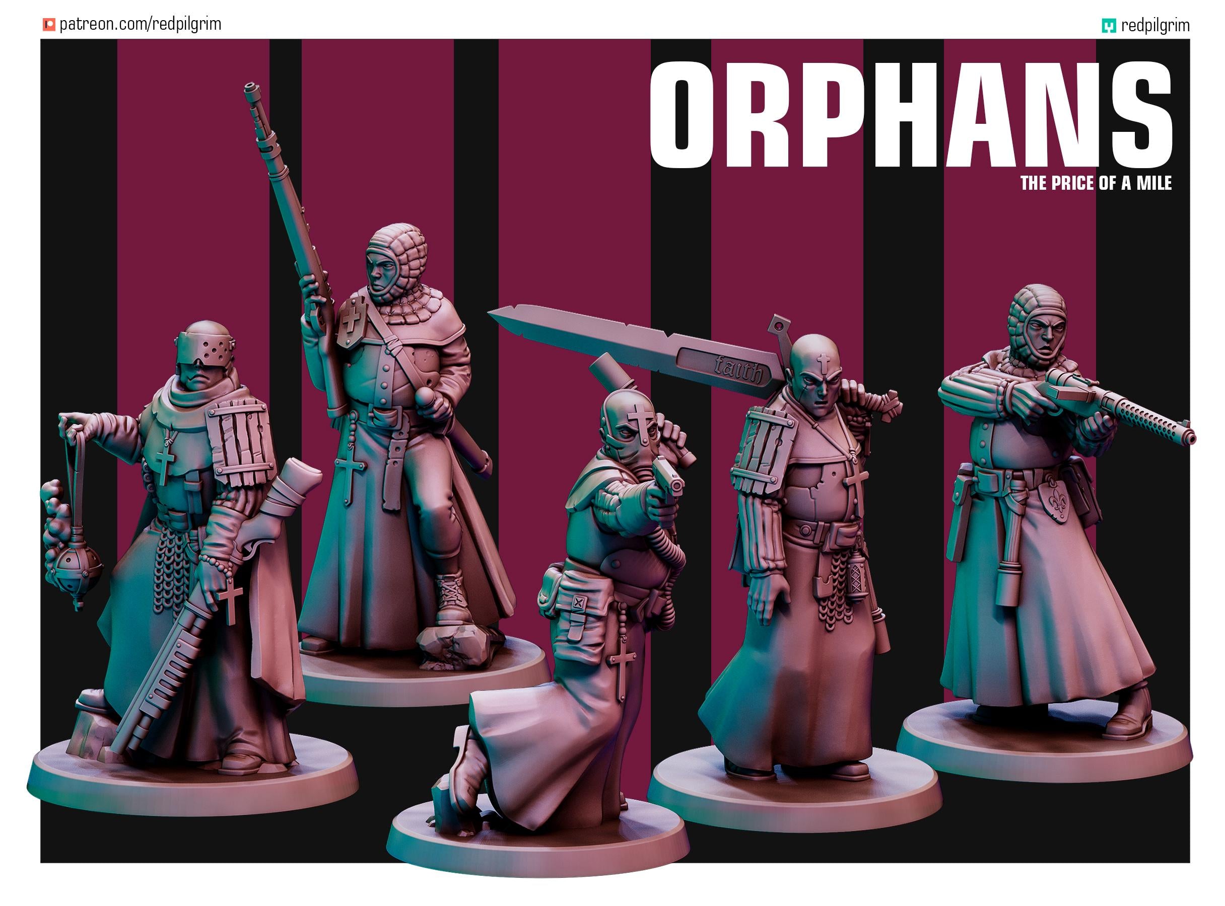 Trench Orphans - Red Pilgrim Miniatures
