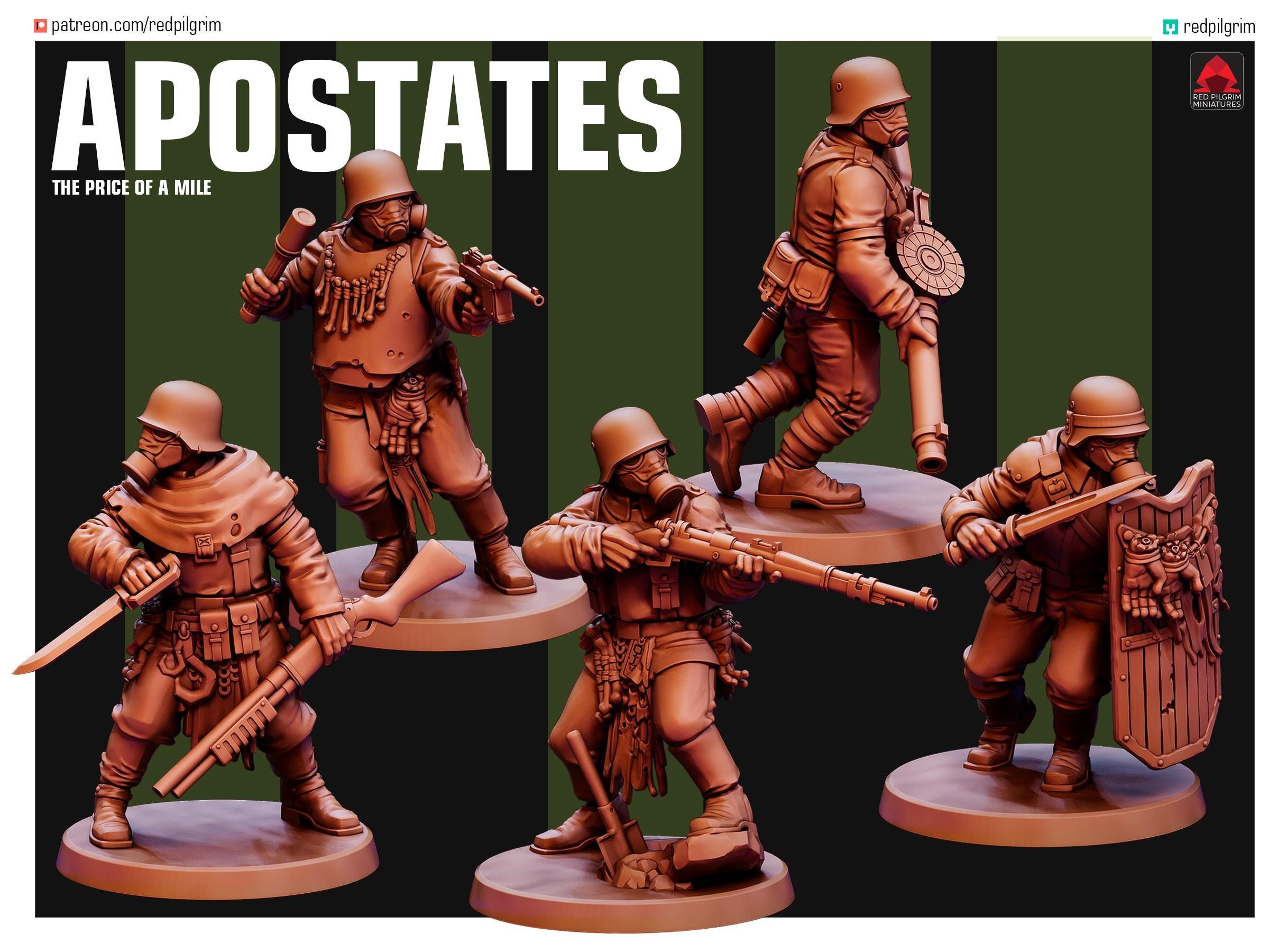 Apostates - Red Pilgrim Miniatures