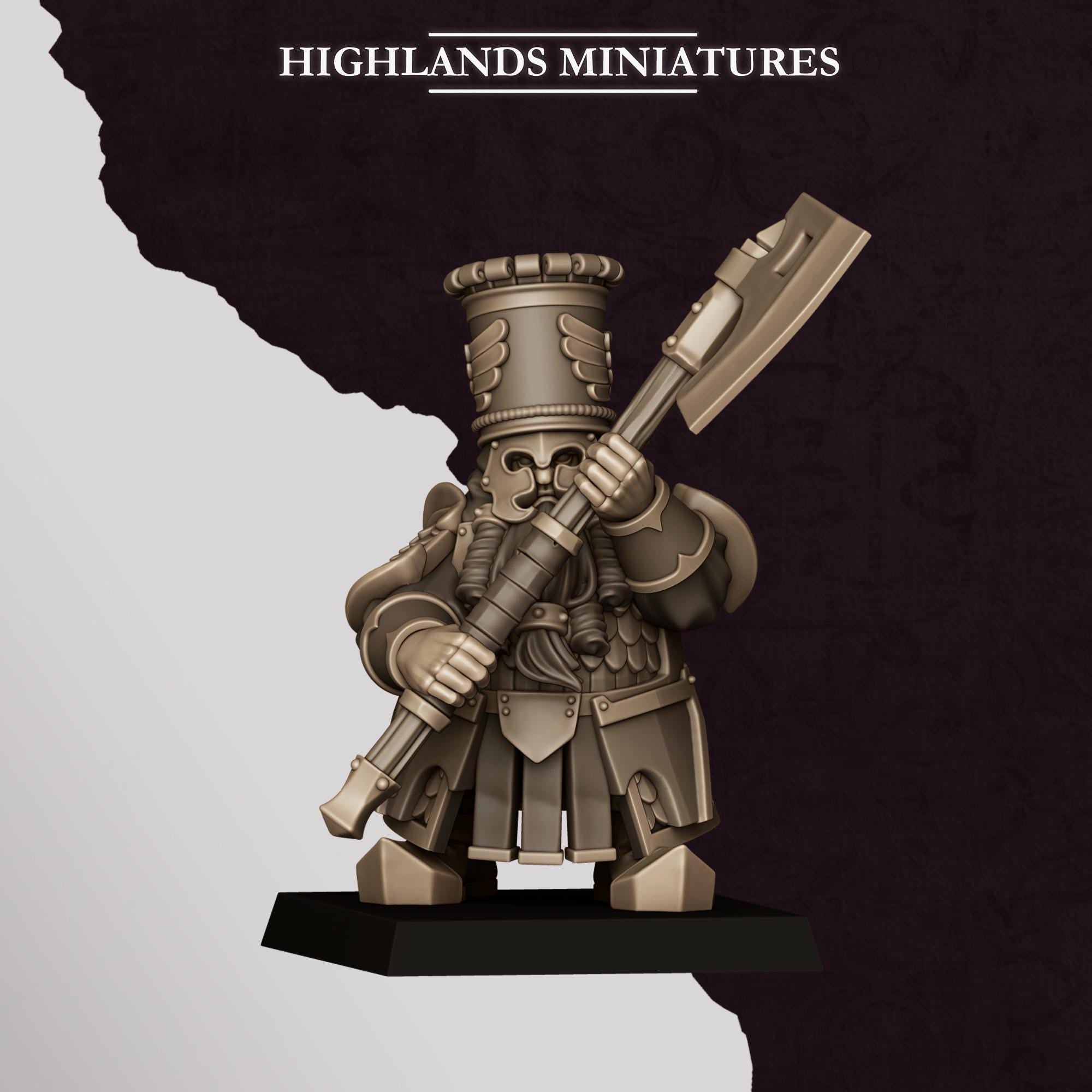 Marduk Heavy Guard With Great Weapons - Sons of Marduk - Highlands Miniatures