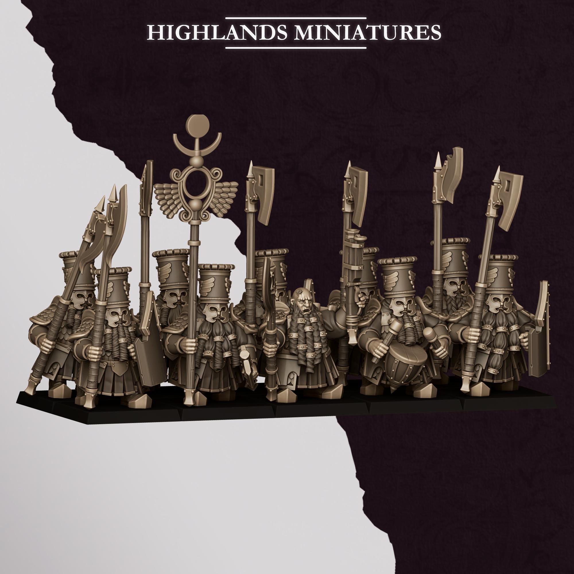 Marduk Heavy Guard - Sons of Marduk - Highlands Miniatures