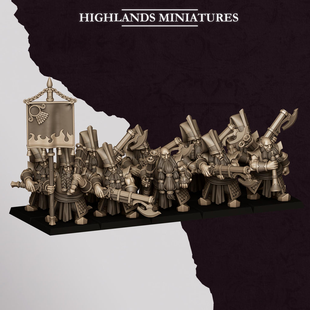 Marduk Shooters with Jezail - Sons of Marduk - Highlands Miniatures
