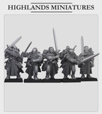 Dismounted Questing Knights - Highlands Miniatures