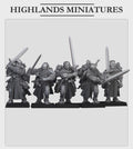Dismounted Questing Knights - Highlands Miniatures