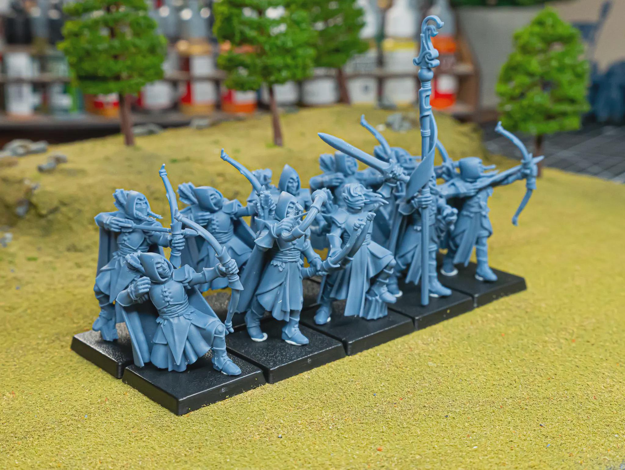 Feral Archers - Highlands Miniatures