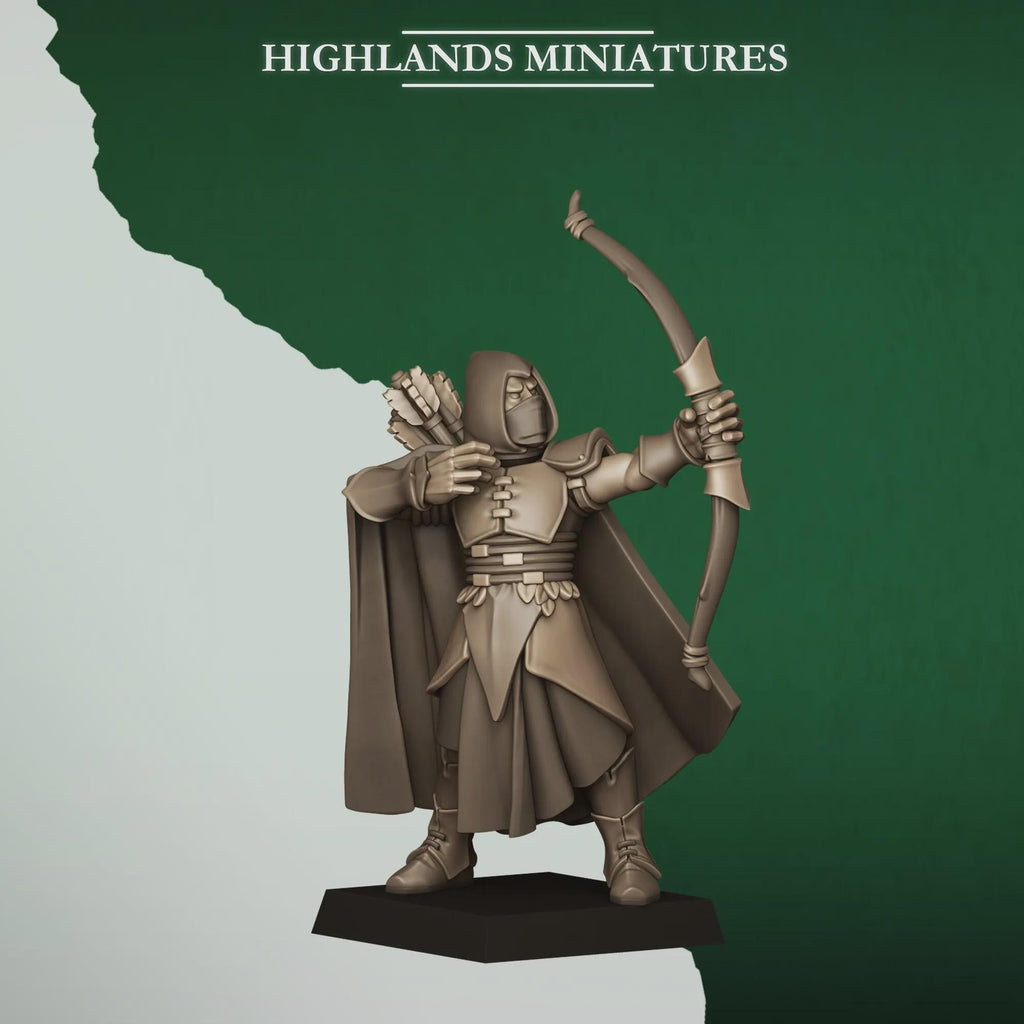 Feral Archers - Highlands Miniatures