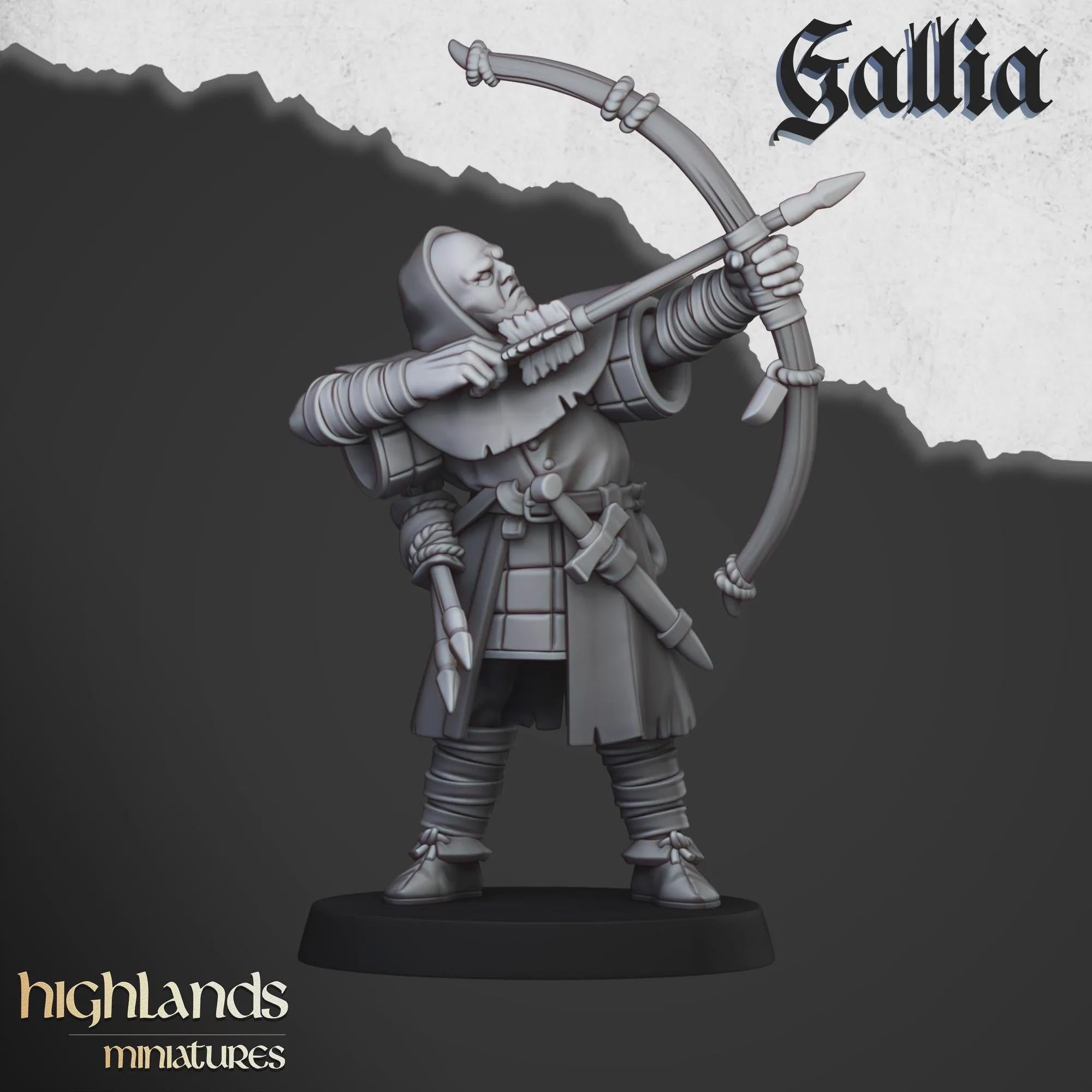 Gallia Archers - Highlands Miniatures