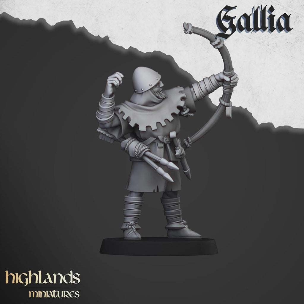 Gallia Archers - Highlands Miniatures