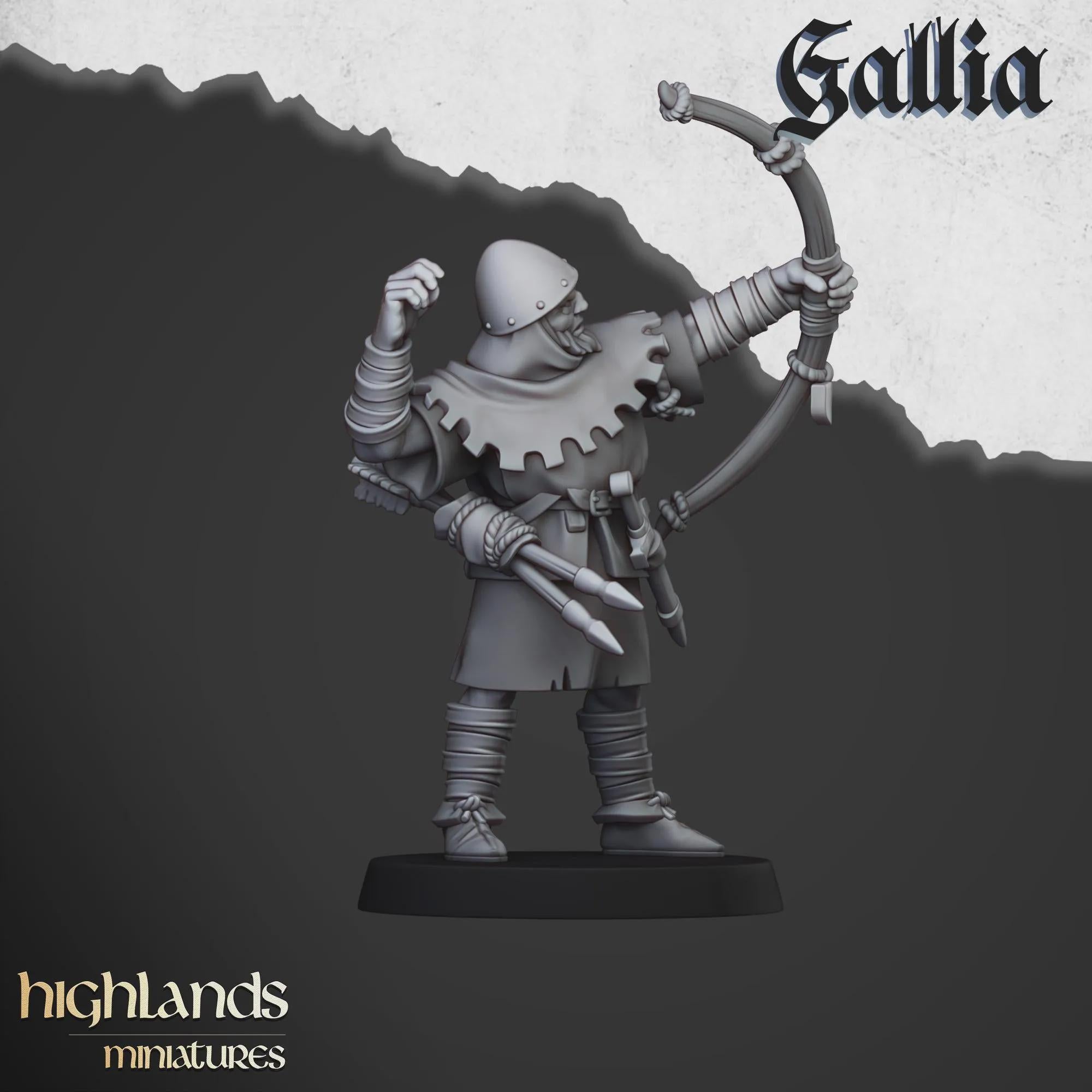 Gallia Archers - Highlands Miniatures