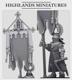 Gallia Battle Standard Bearer - Highlands Miniatures