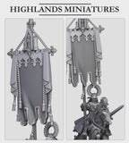 Gallia Battle Standard Bearer - Highlands Miniatures