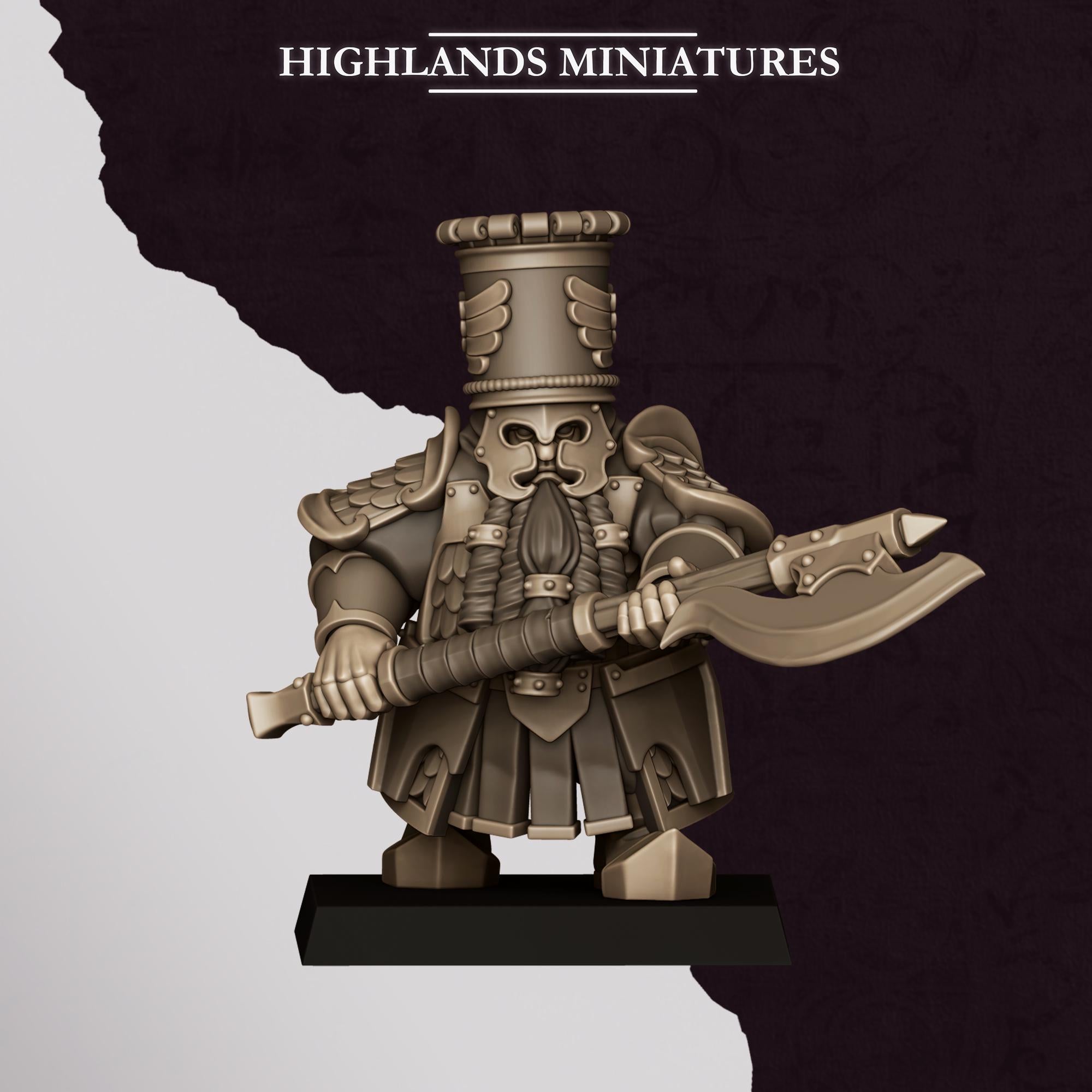 Marduk Heavy Guard With Great Weapons - Sons of Marduk - Highlands Miniatures