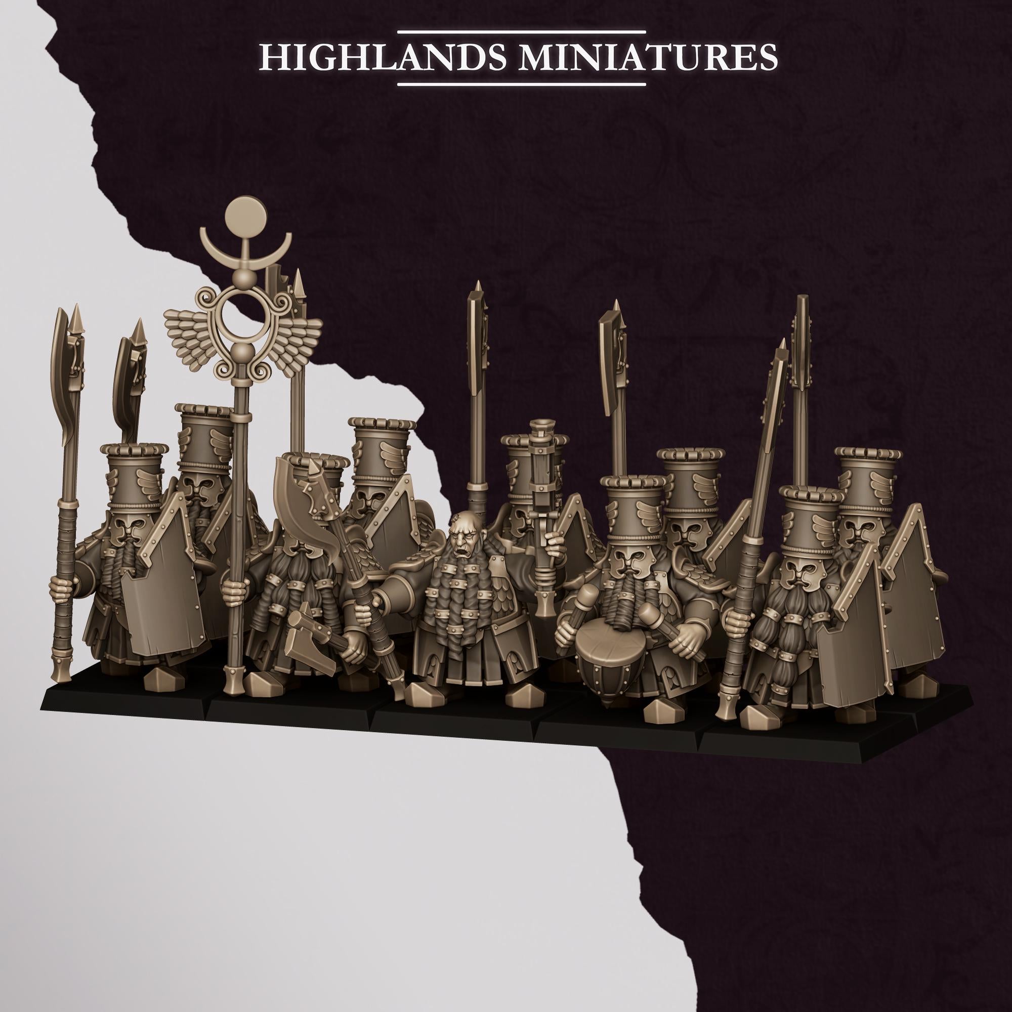 Marduk Heavy Guard - Sons of Marduk - Highlands Miniatures