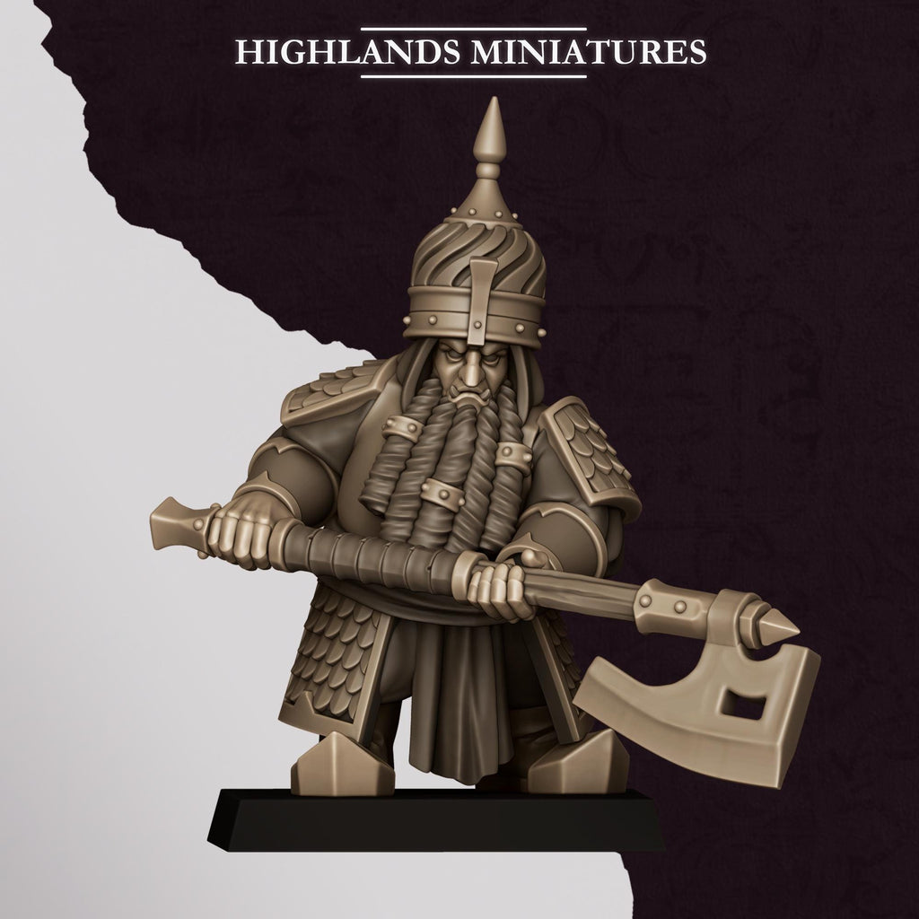 Marduk Warriors With Great Weapons - Sons of Marduk - Highlands Miniatures