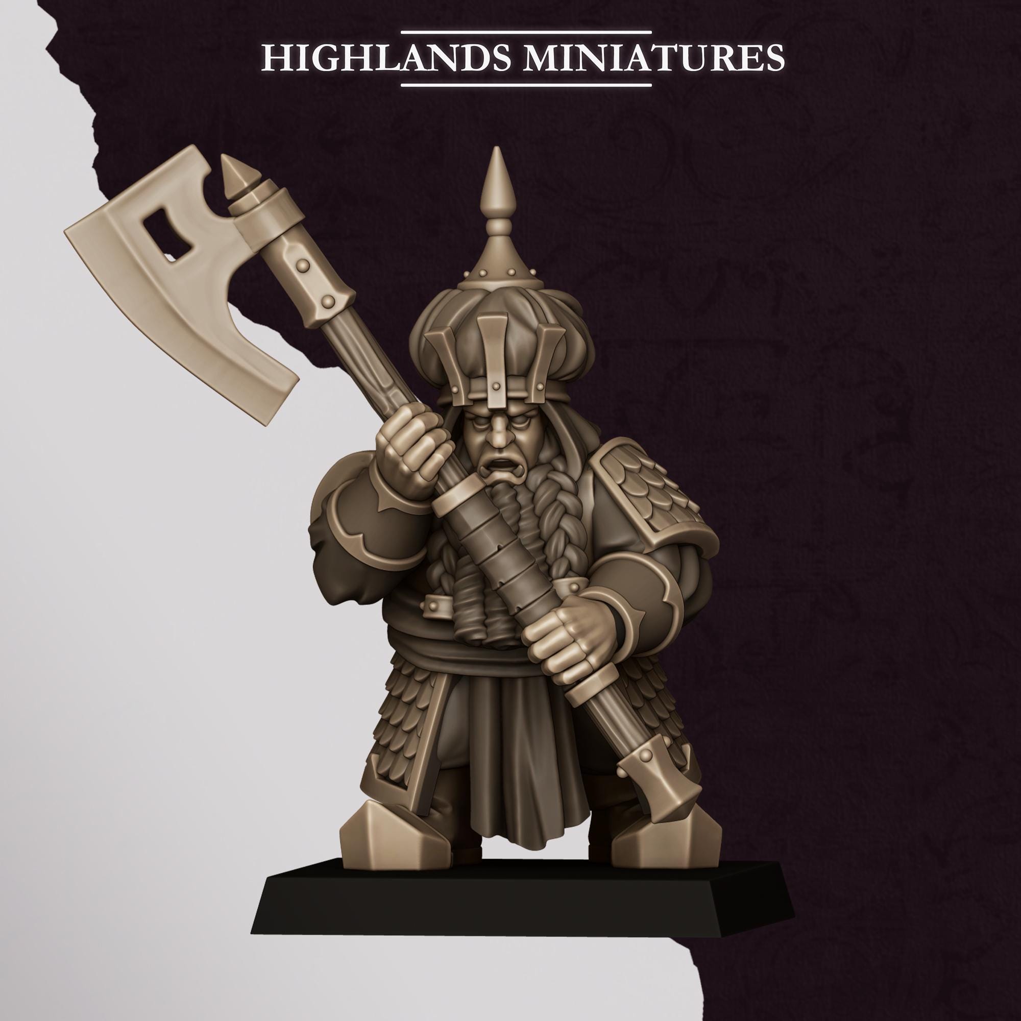 Marduk Warriors With Great Weapons - Sons of Marduk - Highlands Miniatures