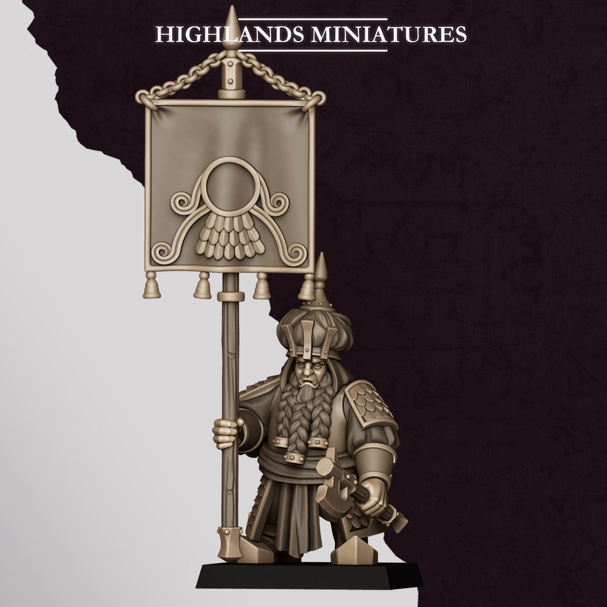 Marduk Warriors With Great Weapons - Sons of Marduk - Highlands Miniatures