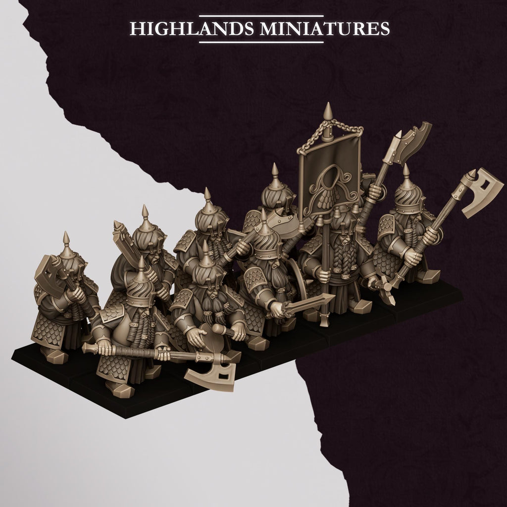 Marduk Warriors With Great Weapons - Sons of Marduk - Highlands Miniatures