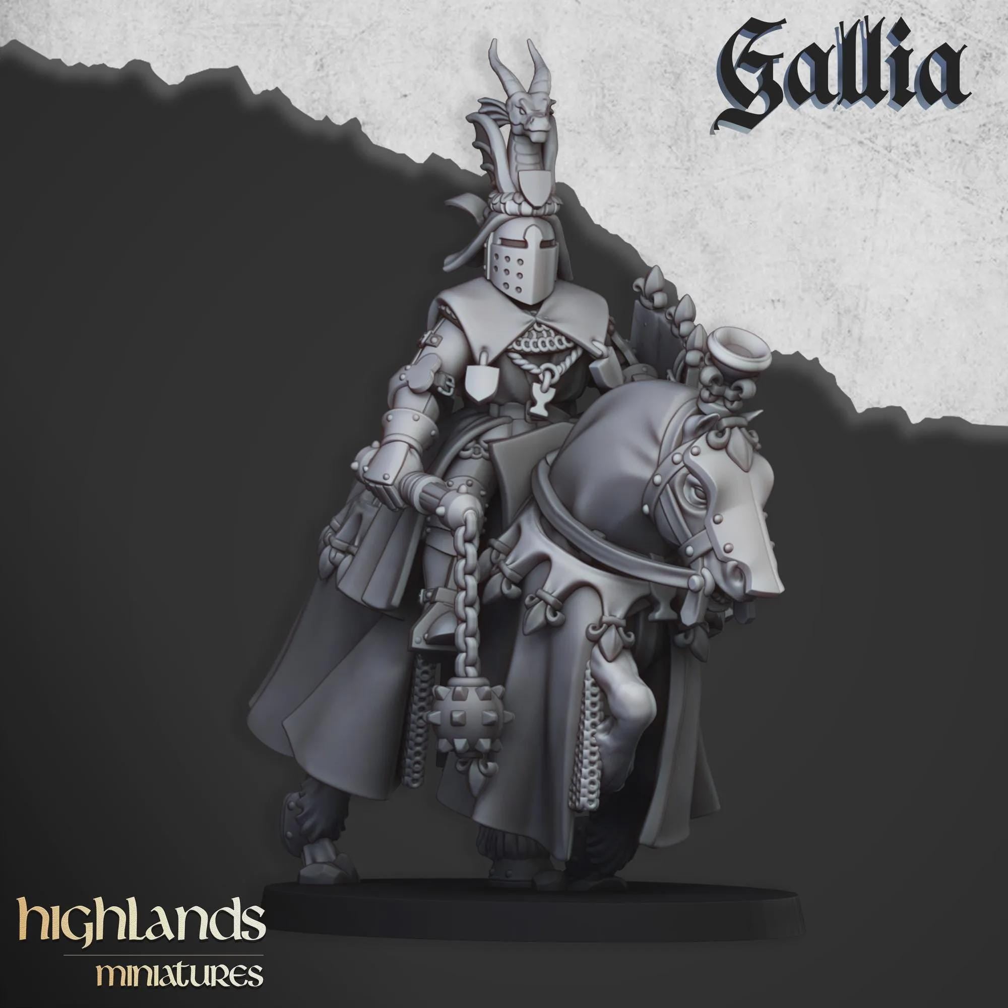 Royal Knights of Gallia - Highlands Miniatures