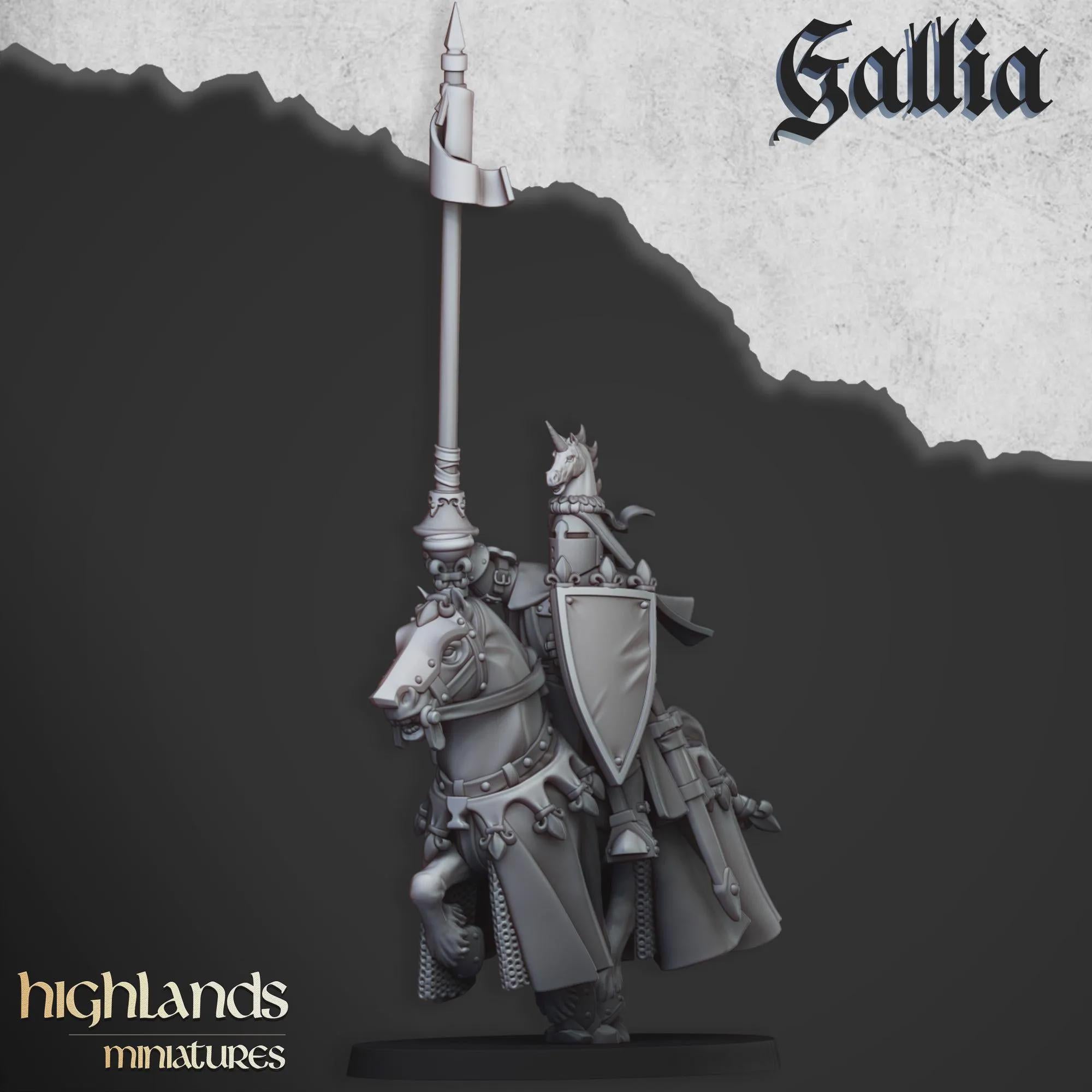 Royal Knights of Gallia - Highlands Miniatures