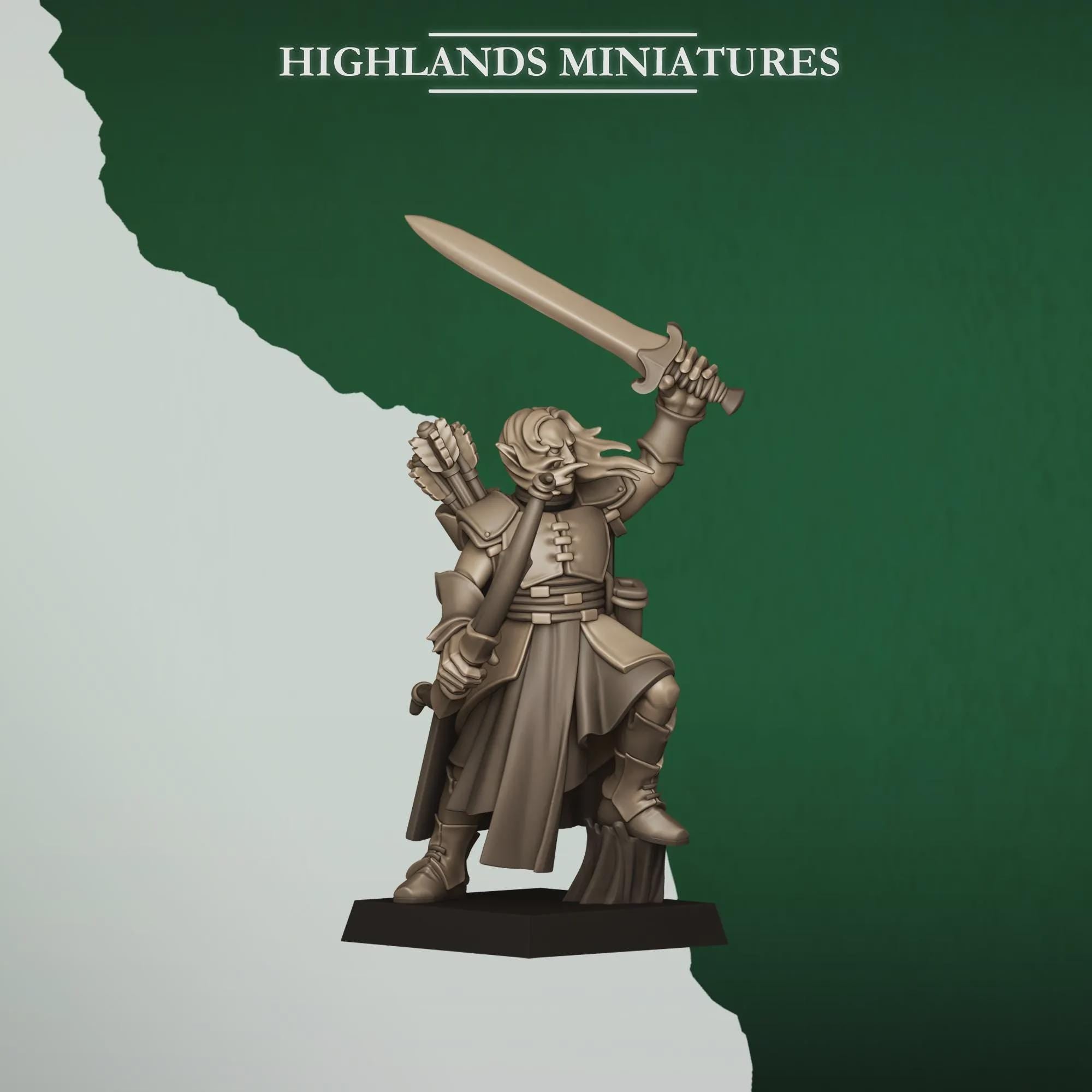 Feral Archers - Highlands Miniatures