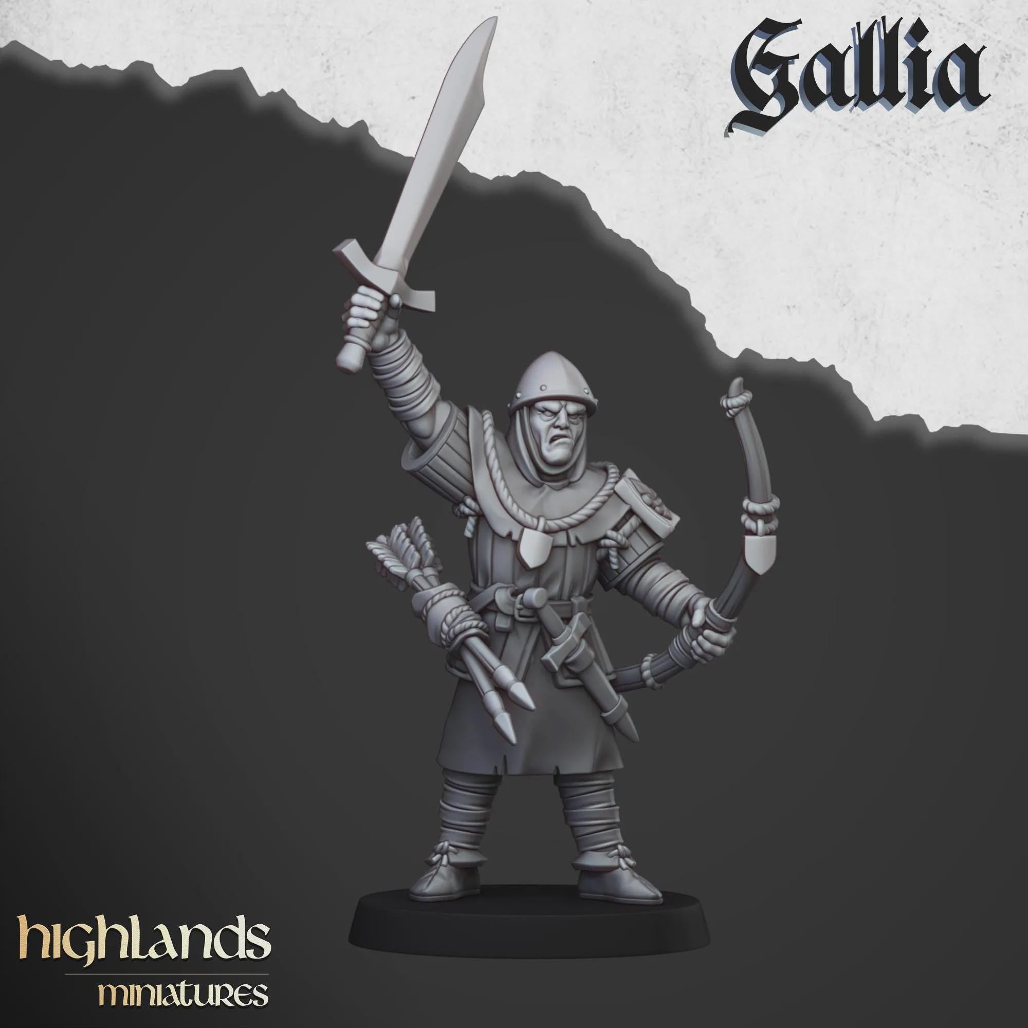 Gallia Archers - Highlands Miniatures