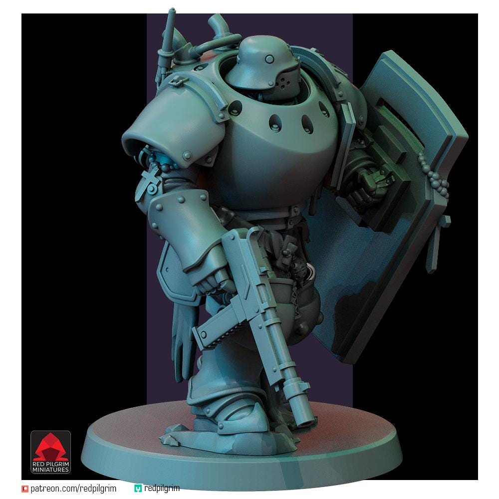 Heavy Mechanized Infantry 3 (ALL OPTIONS INCLUDED!) - Red Pilgrim