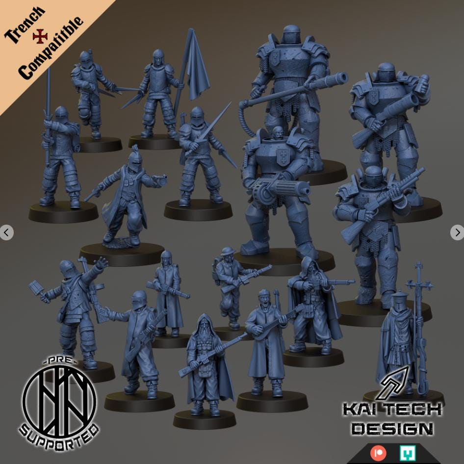 Antioch Army Multi-Listing [Trench Compatible] - Kaitech Design