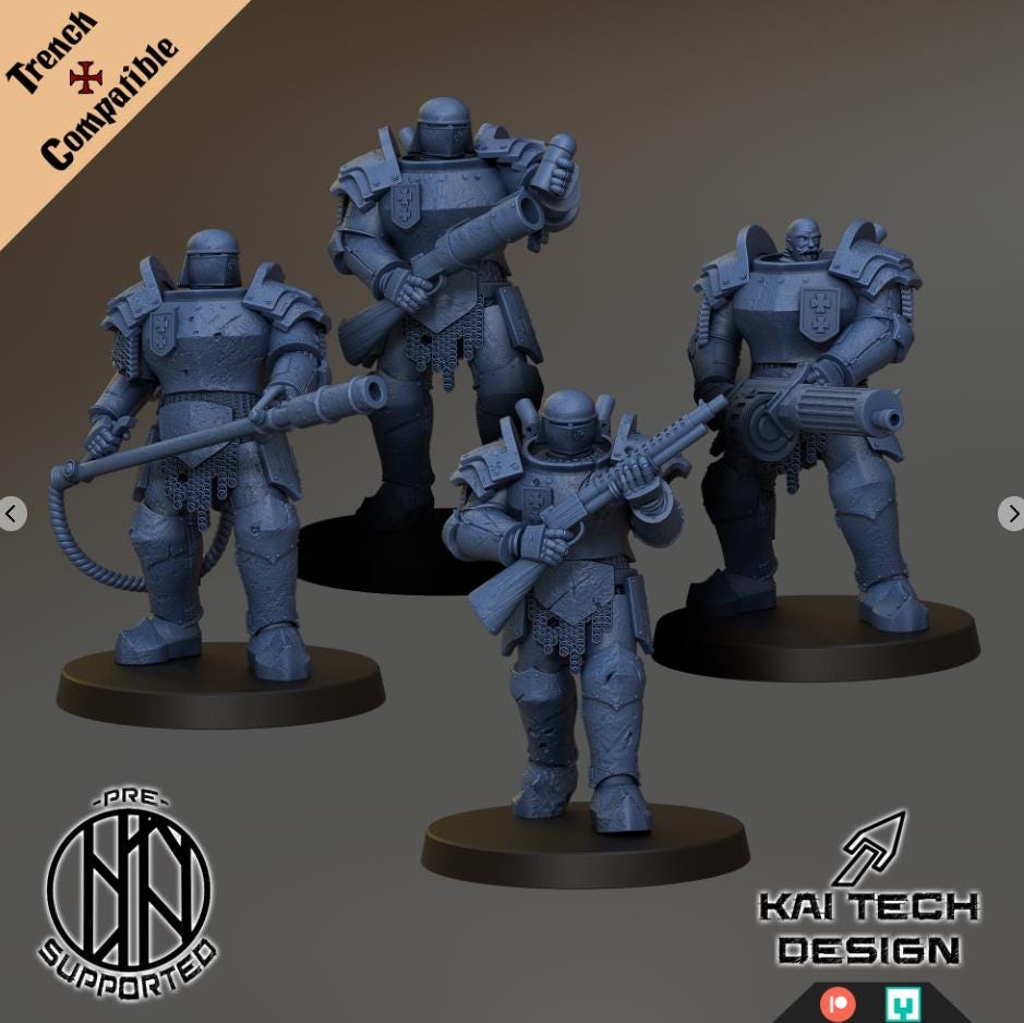 Antioch Army Multi-Listing [Trench Compatible] - Kaitech Design