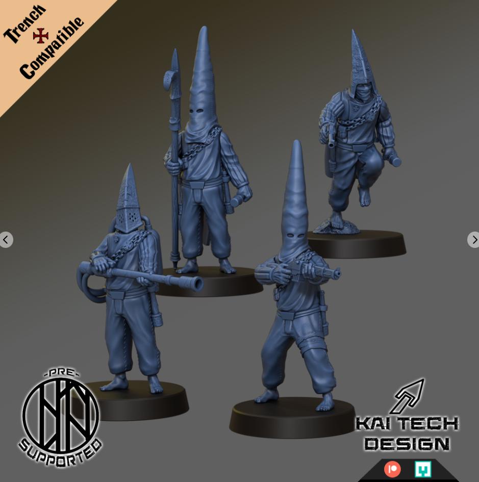 Pilgrim Army Multi-Listing [Trench Compatible] - Kaitech Design