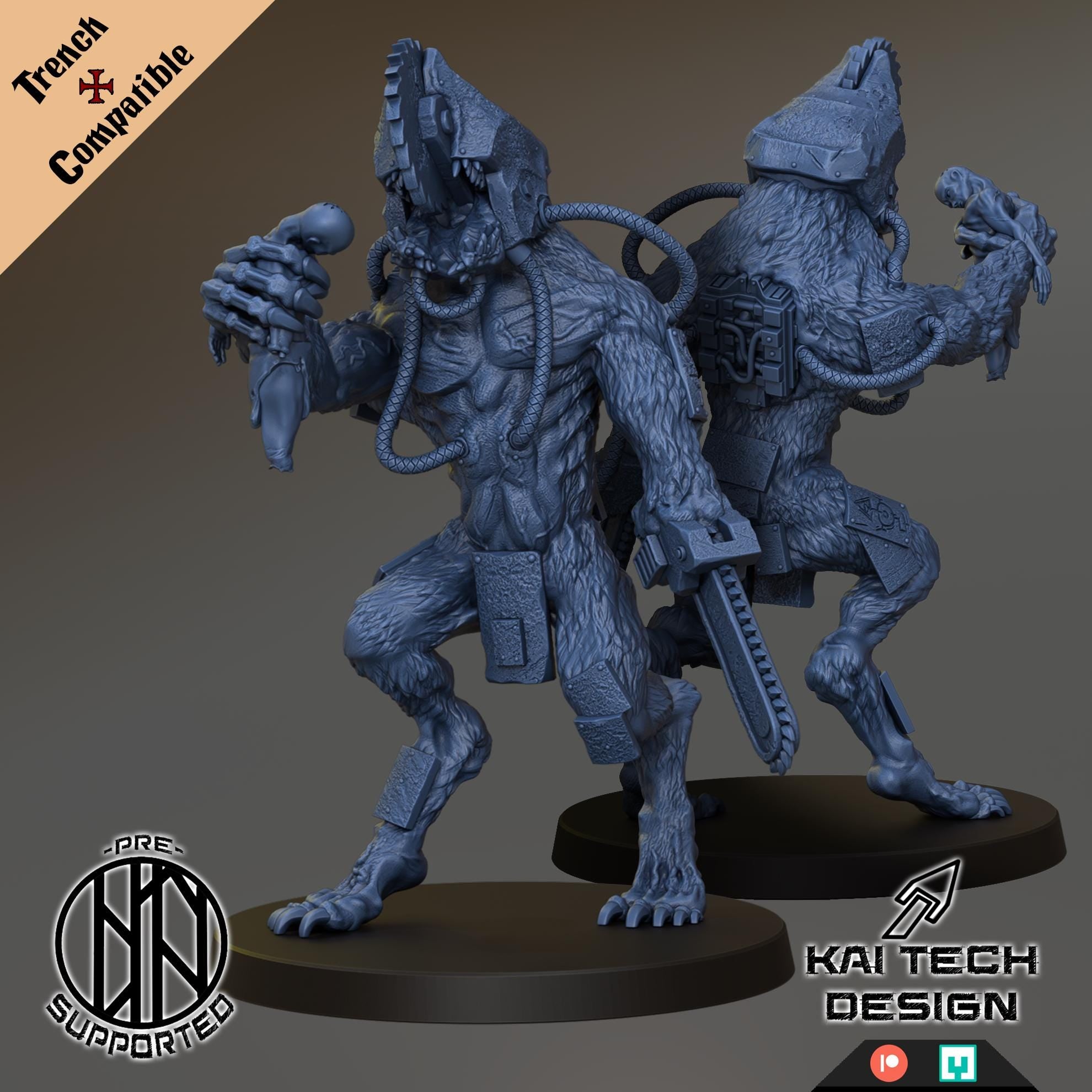 Heretic Warband Multi-Listing [Trench Compatible] - Kaitech Design