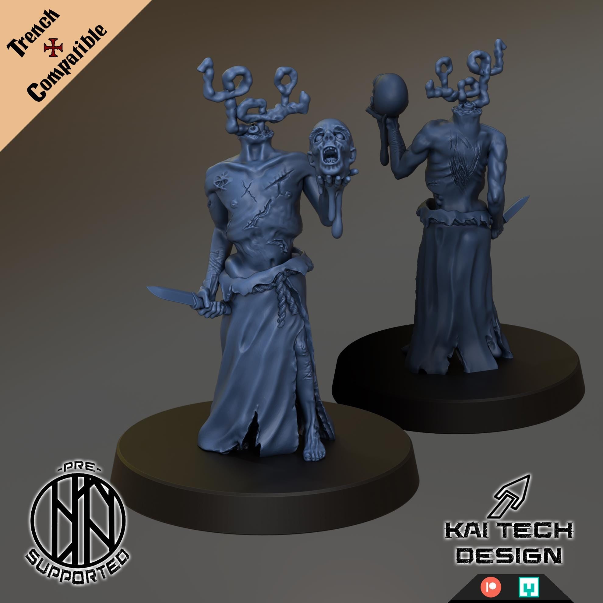 Heretic Warband Multi-Listing [Trench Compatible] - Kaitech Design