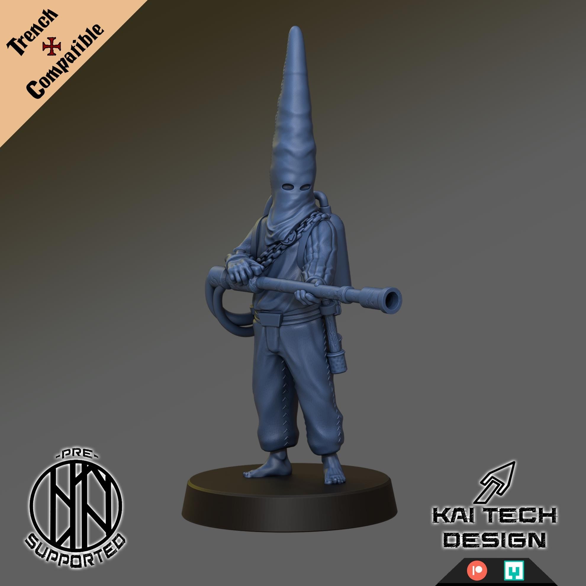 Pilgrims x6 (Monopose) [Trench Compatible] - Kaitech Design