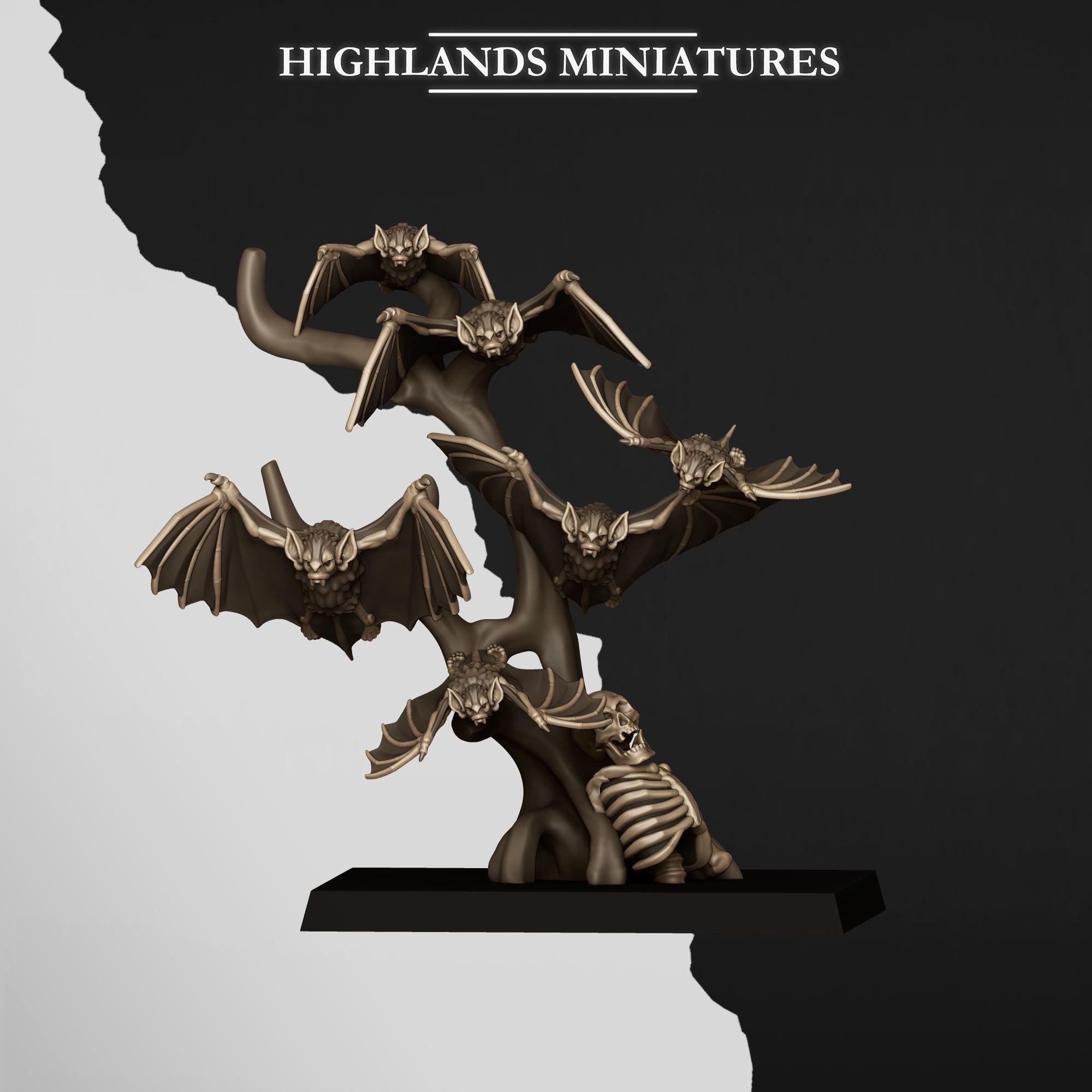 Bat Swarms - Highlands Miniatures