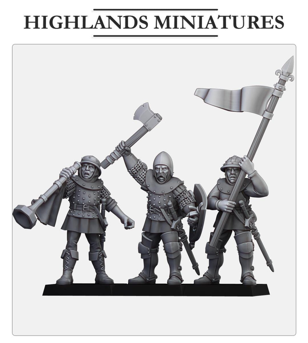 Gallia Shooters: Multi-Listing - Highlands Miniatures
