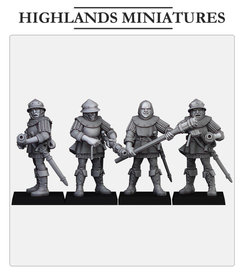 Gallia Shooters: Multi-Listing - Highlands Miniatures