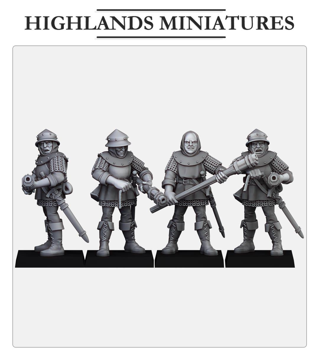 Gallia Shooters: Multi-Listing - Highlands Miniatures