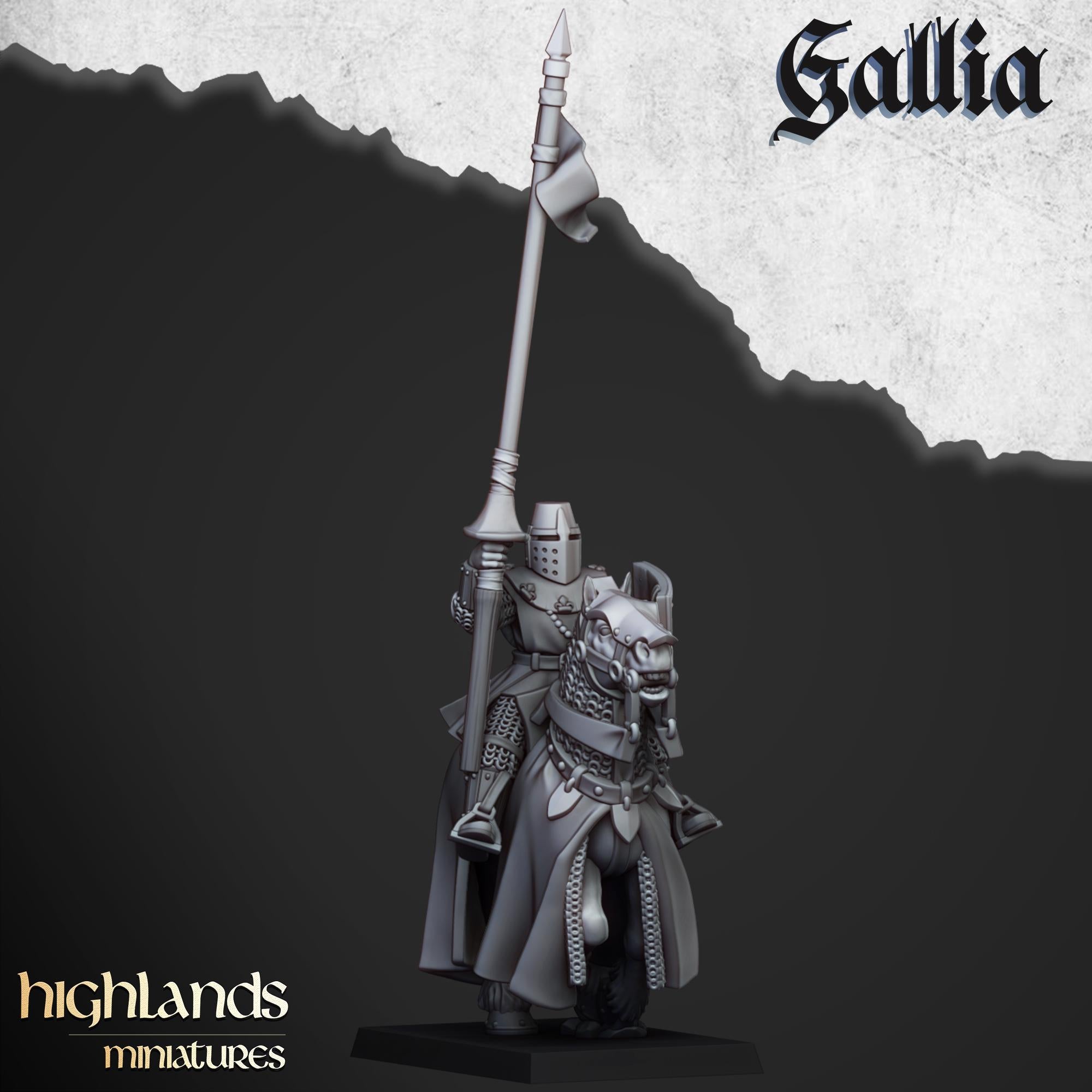 Young Knights of Gallia - Highlands Miniatures