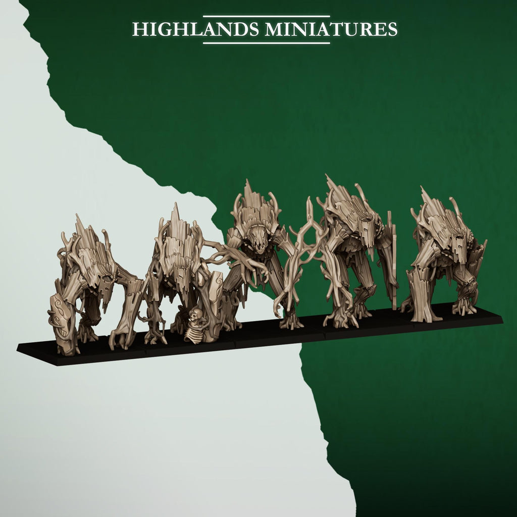 Forest Golems - Highlands Miniatures