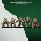 Forest Golems - Highlands Miniatures