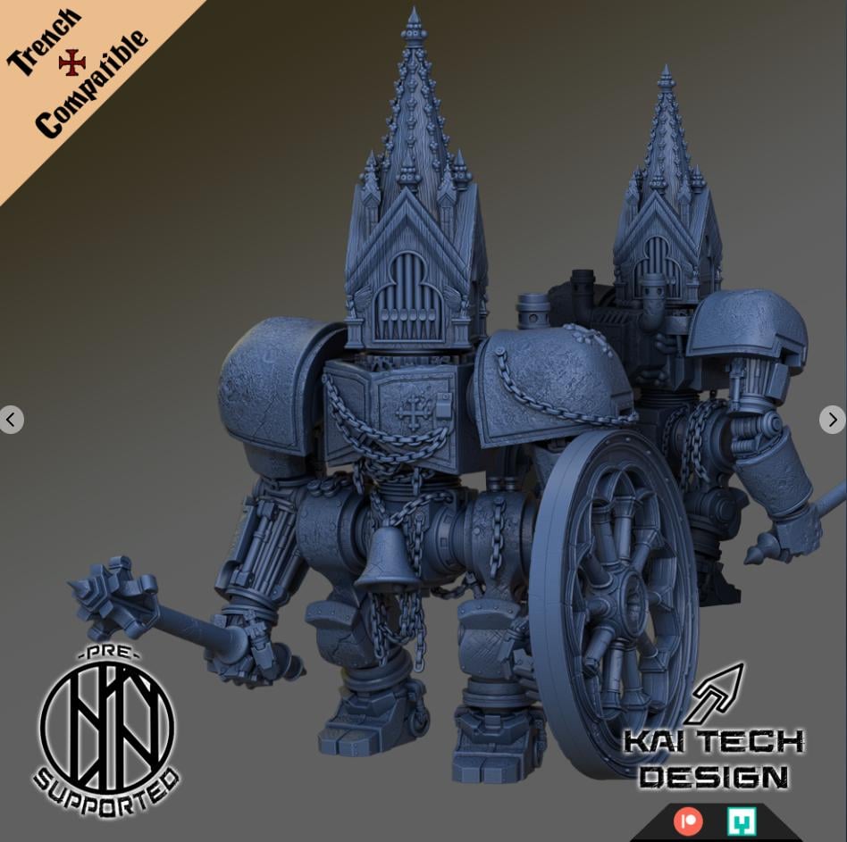 Pilgrim Army Multi-Listing [Trench Compatible] - Kaitech Design