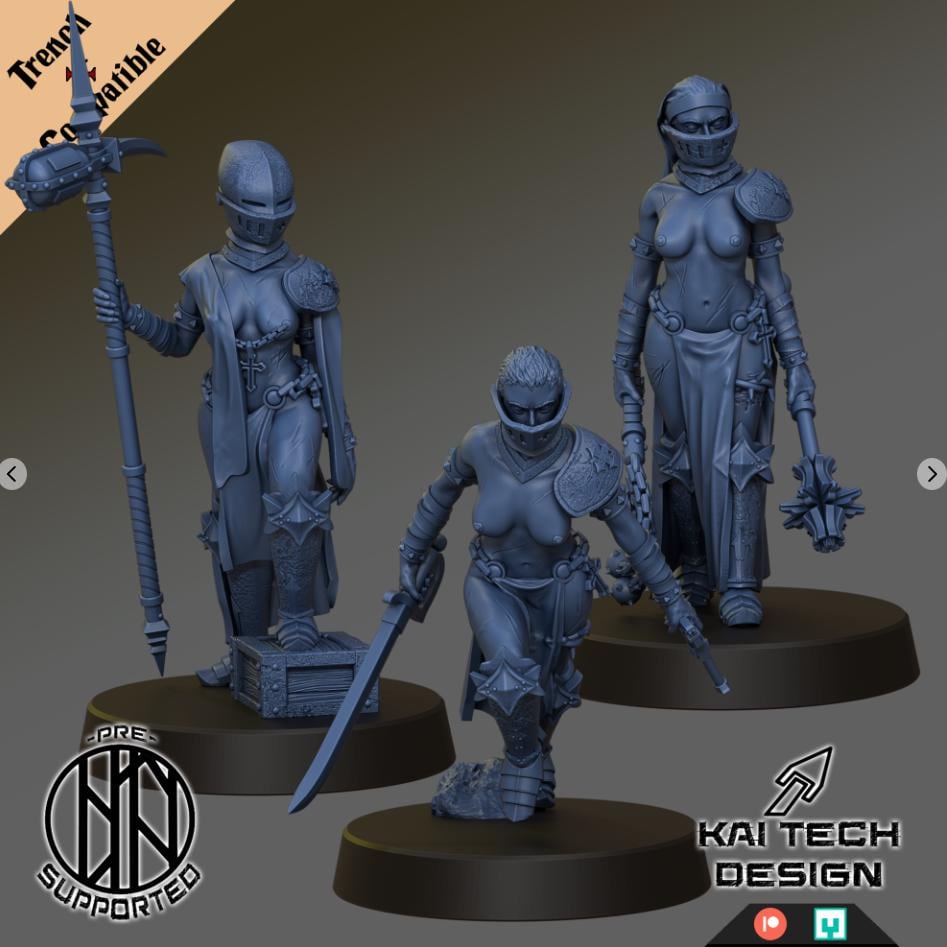 Pilgrim Army Multi-Listing [Trench Compatible] - Kaitech Design
