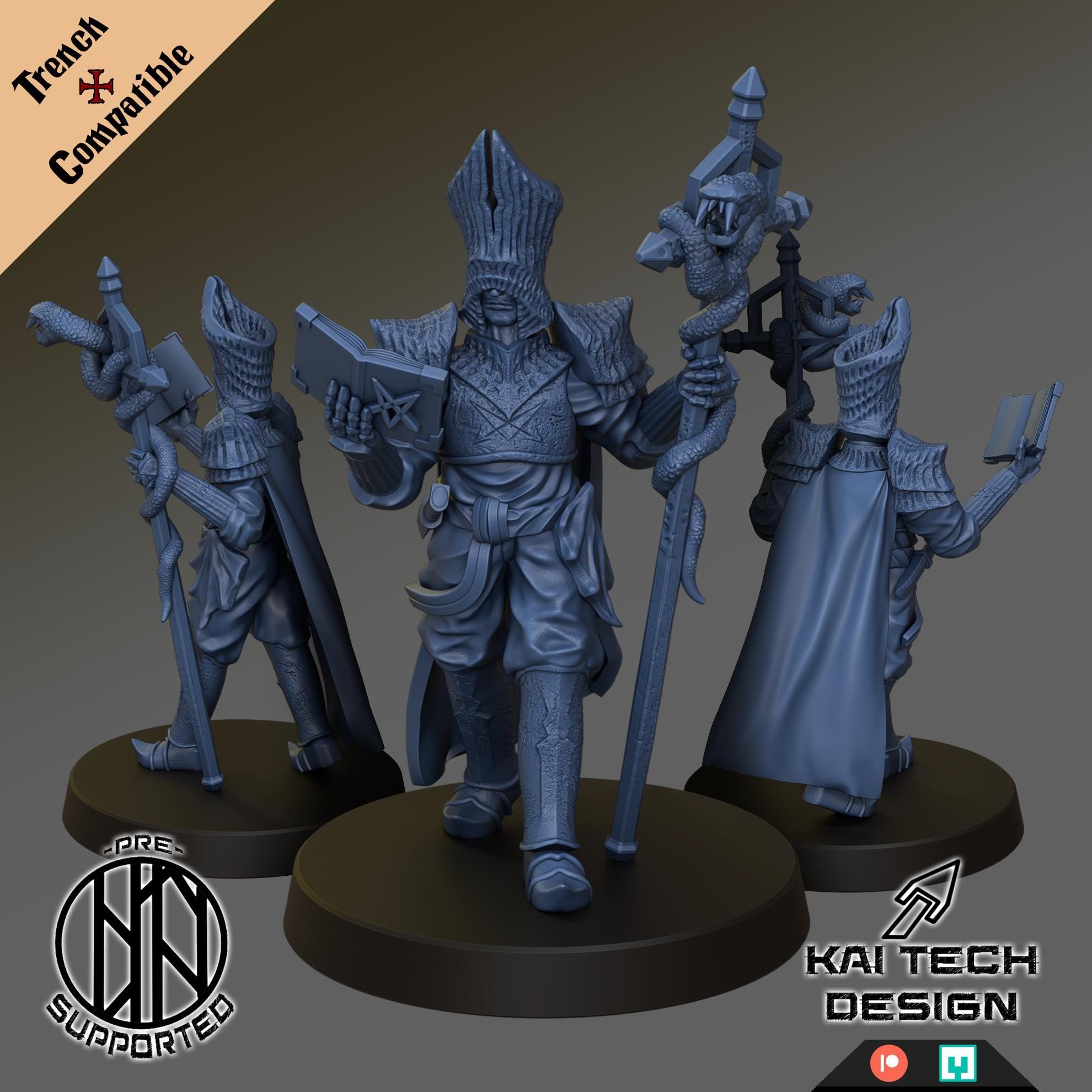 Heretic Warband Multi-Listing [Trench Compatible] - Kaitech Design