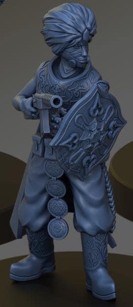 Sultanate Warband Multi-Listing [Trench Compatible} - Kaitech Design