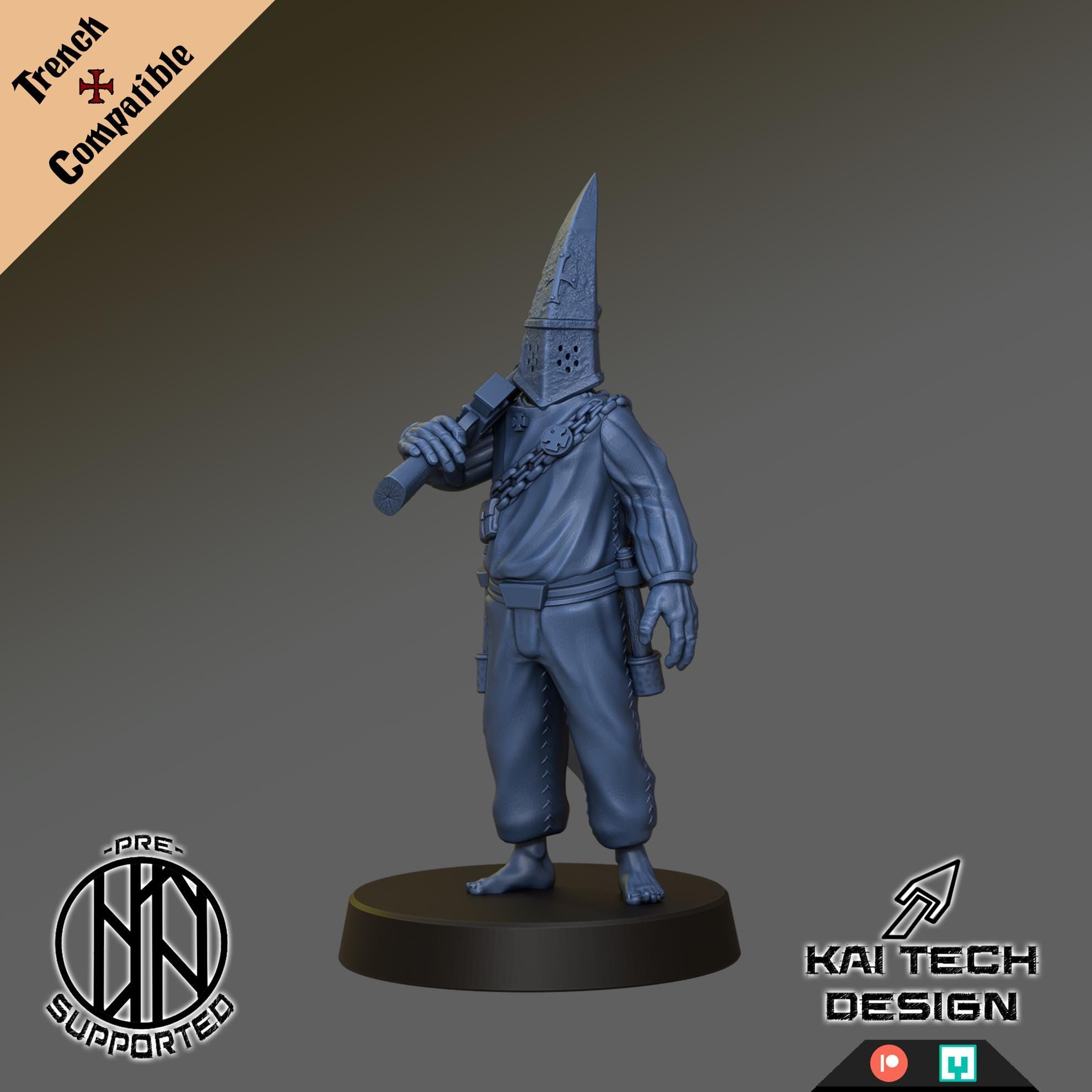 Pilgrims x6 (Monopose) [Trench Compatible] - Kaitech Design